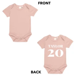 MLW By Design - Personalised Surname Bodysuit | Various Colours - MLW By Design -MY LITTLE SHOP Willow 2022 01 27T132830.224