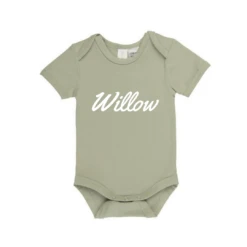 MLW By Design- Personalised Cursive Name Bodysuit | Various Colours - MLW By Design -MY LITTLE SHOP Willow 4