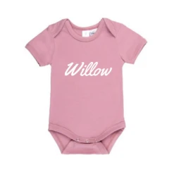MLW By Design- Personalised Cursive Name Bodysuit | Various Colours - MLW By Design -MY LITTLE SHOP Willow 5