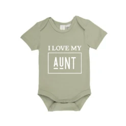 MLW By Design - I Love My Uncle / Aunt Bodysuit | Various Colours - MLW By Design -MY LITTLE SHOP Willow 57