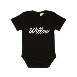 MLW By Design- Personalised Cursive Name Bodysuit | Various Colours - MLW By Design -MY LITTLE SHOP Willow 6
