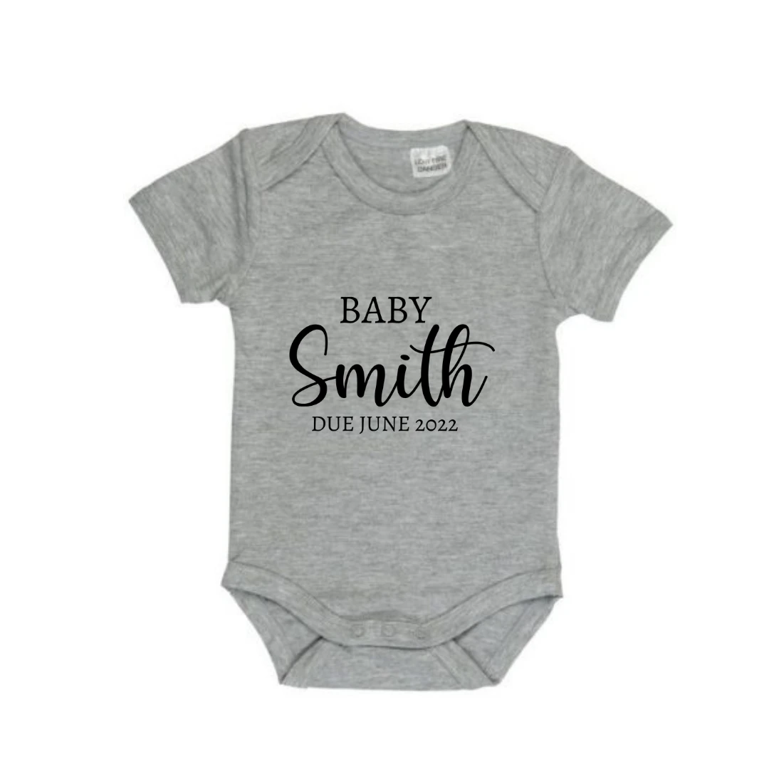 MLW By Design - Announcement Bodysuit | Various Colours - MLW By Design MLW By Design - Announcement Bodysuit | Various Colours - MLW By Design -MY LITTLE SHOP Willow 60