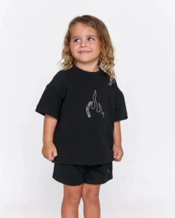 Wilx - Flame Shirt | Black - Wilx -MY LITTLE SHOP WilxtheLabel9228