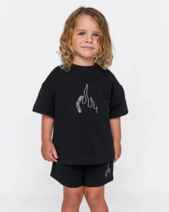 Wilx - Flame Shorts | Black - Wilx -MY LITTLE SHOP WilxtheLabel9258