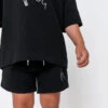 Wilx - Flame Shorts | Black - Wilx -MY LITTLE SHOP WilxtheLabel9268