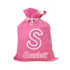 MLW By Design - Personalised Initial Pink Santa Sack - MLW By Design -MY LITTLE SHOP XMAS2023 13