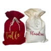 MLW By Design - Personalised Glittery Santa Sacks | 2 Colours - MLW By Design -MY LITTLE SHOP XMAS2023 5