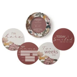 Snuggle Hunny Kids - Reversible Milestone Cards | Australiana & Rust - Snuggle Hunny Kids