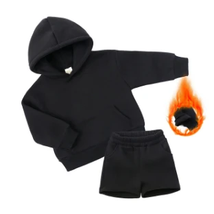 Shorts Tracksuit Set | Black - Affordable Baby Shorts Tracksuit Set | Black - Affordable Baby -MY LITTLE SHOP blackset