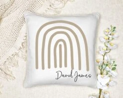 Timber Tinkers - Personalised Pillow Case | Boho Rainbow - Timber Tinkers