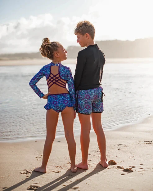 Fernleigh Avenue - Scottie Open Back Swimsuit - Fernleigh Avenue Fernleigh Avenue - Scottie Open Back Swimsuit - Fernleigh Avenue -MY LITTLE SHOP boys bathers 2