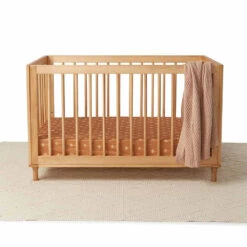 Snuggle Hunny Kids - Organic Fitted Cot Sheet | Bronze Palm - Snuggle Hunny Kids -MY LITTLE SHOP cot sheets bronze palm fitted cot sheet 4 3000x 2d1ce5d7 8537 4417 89e6 f648516184e4