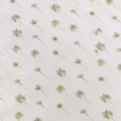 Snuggle Hunny Kids - Organic Fitted Cot Sheet | Green Palm - Snuggle Hunny Kids -MY LITTLE SHOP cot sheets green palm fitted cot sheet 2 3000x 8a1a752c 5b39 485a 8f5d e4abfc554363