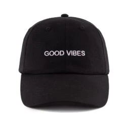 Cubs & Co - Black Good Vibes Cap - Cubs & Co 4 Cubs & Co - Black Good Vibes Cap - Cubs & Co -MY LITTLE SHOP cubs and co black good vibes hat 1