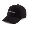 Cubs & Co - Black Good Vibes Cap - Cubs & Co -MY LITTLE SHOP cubs and co black good vibes hat 2