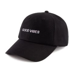 Cubs & Co - Black Good Vibes Cap - Cubs & Co