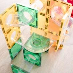 Connetix Tiles - 66 Piece Ball Run Expansion Pack - Connetix Tiles -MY LITTLE SHOP dsc 0638