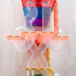 Connetix Tiles - 66 Piece Ball Run Expansion Pack - Connetix Tiles -MY LITTLE SHOP dsc 0649