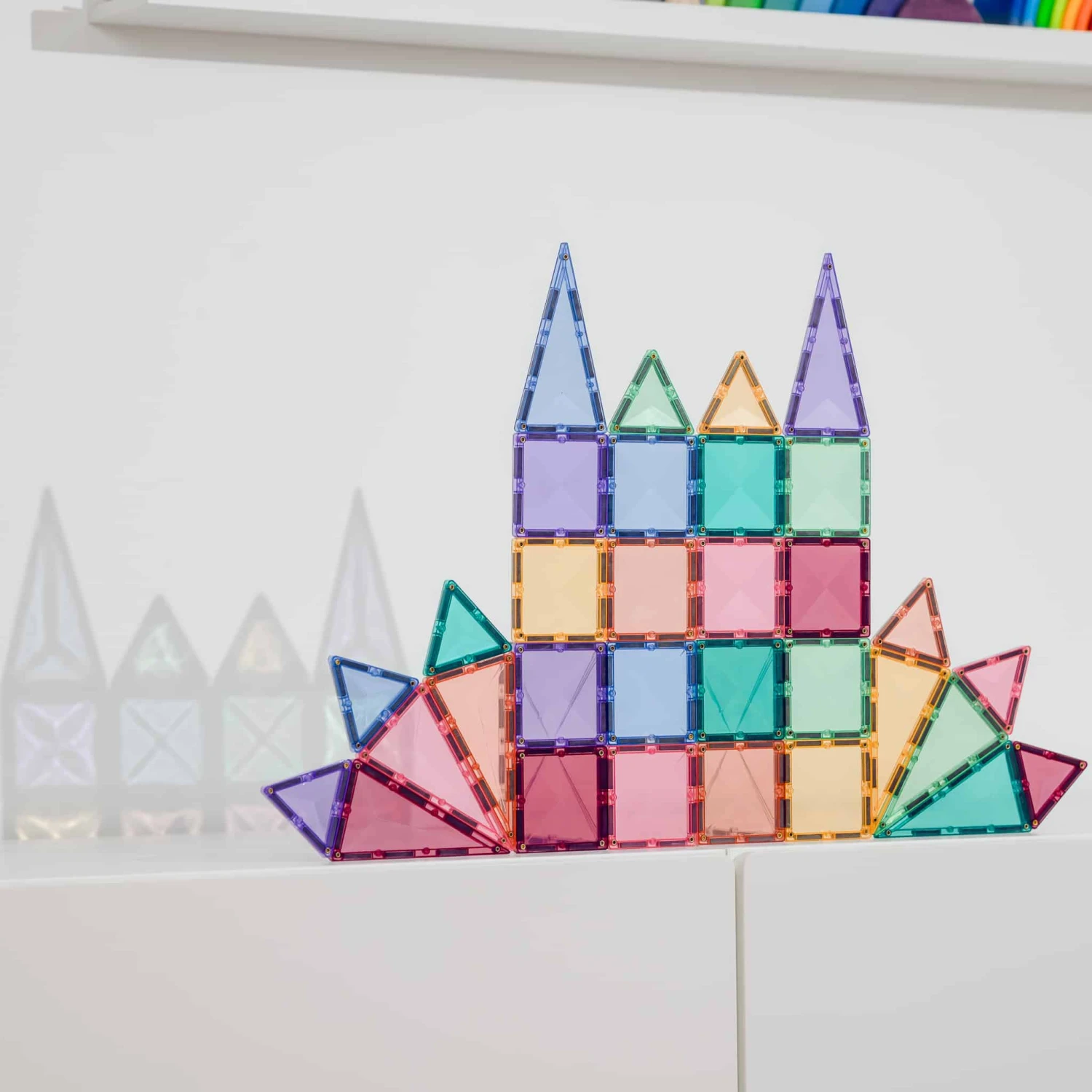 Connetix Tiles - 32 Piece Pastel Mini Pack - Connetix Tiles Connetix Tiles - 32 Piece Pastel Mini Pack - Connetix Tiles -MY LITTLE SHOP dsc 2289