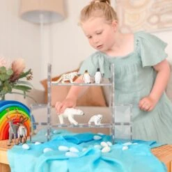 Connetix Tiles - 12 Piece Clear Rectangle Pack - Connetix Tiles -MY LITTLE SHOP dsc 53931