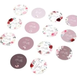 CMC GOLD - Floral Printed Milestone Cards | Dusty (Set Of 14) - CMC Gold