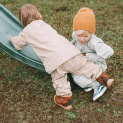 Little Mud Co. - Rain Pant | Stone - Little Mud Co -MY LITTLE SHOP fighingovertheslide