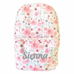 Timber Tinkers - Personalised Kids Backpack | Floral - Timber Tinkers