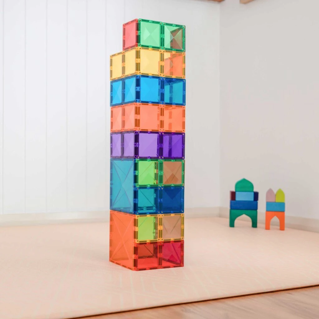 Connetix Tiles - 42 Piece Rainbow Square Pack - Connetix Tiles Connetix Tiles - 42 Piece Rainbow Square Pack - Connetix Tiles -MY LITTLE SHOP image 212