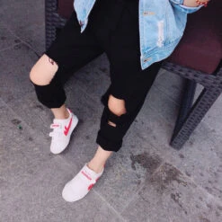 MLW By Design - Ripped Jeans | Black - MLW By Design -MY LITTLE SHOP image 01083ec8 d759 4c0d 800a 50bdd54b335e