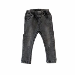 MLW By Design - Distressed Black Wash Jeans - MLW By Design