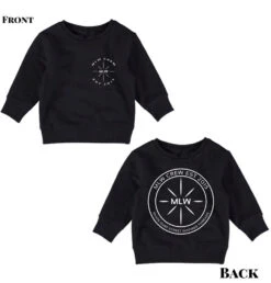 MLW By Design - MLW SSS Crew | White Print - MLW By Design