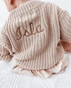 Little Zemi - Personalised Knit Jumper | Sand - Little Zemi -MY LITTLE SHOP image 1024x1024 2x 86f8cbc5 f6fc 4334 b755 c55e7c899878