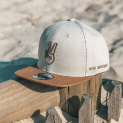Mini Maxwell - Neutral Peace Out Snapback - Mini Maxwell