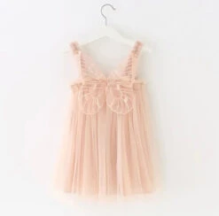 Petticoat Princess - Champagne Butterfly Dress - Petticoat Princess