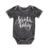 MLW By Design - Santa Baby Stonewash Bodysuit - MLW By Design
