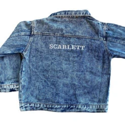 MLW By Design - Personalised Embroidered Denim Jacket *LIMITED EDITION* - MLW By Design