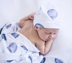 Snuggle Hunny Kids - Organic Baby Jersey Wrap & Beanie Set | Cloud Chaser - Snuggle Hunny Kids -MY LITTLE SHOP image 3860ef1b 4d81 4077 bc35 068b254c00fd