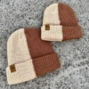 Mini Maxwell - 2 Tone Knit Beanie Tan/Beige - Mini Maxwell -MY LITTLE SHOP image 3da4ccac a753 4139 a775 d806f86a26cf