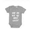MLW By Design - Single Uncle Bodysuit | Various Colours - MLW By Design -MY LITTLE SHOP image 47d3e05b 3463 4ddc af41 88dadd6efc06