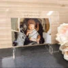CMC GOLD - Transparent Printed Photo Frame | First Mother's Day (Acrylic Legs) - CMC GOLD