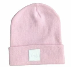 Mini Maxwell - Baby Pink Signature Beanie - Mini Maxwell
