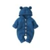 Bear Knit Onesie | Turquoise - Affordable Baby