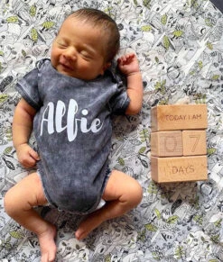 MLW By Design - Personalised Name Stonewash Bodysuit | Black Or Sand - MLW By Design -MY LITTLE SHOP image 90a3d629 68d1 42a3 ae1e d6b17f79126b