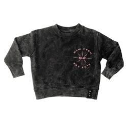 MLW By Design - S.S.S Stonewash Jumper | Pink - MLW By Design