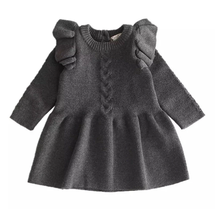Anastacia Winter Dress | Charcoal - Affordable Baby Anastacia Winter Dress | Charcoal - Affordable Baby -MY LITTLE SHOP image a679cdc7 6537 43cd b020 bba3acc8cc13