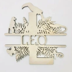 Timber Tinkers - Jungle Letter Name - Timber Tinkers -MY LITTLE SHOP jungle letter name 885