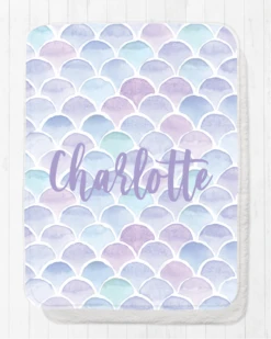 Timber Tinkers - Kids Blanket | Mermaid Tail - Timber Tinkers