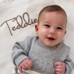 Little Zemi - Personalised Blanket | White - Little Zemi -MY LITTLE SHOP little zemi baby blanket embroidered white 1024x1024 2x ebff77c6 8487 411a adf0 01990dfb58fe