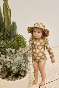 Tales Of The Sun - Long Sleeve Girls Swimsuit | Sun Seeker - Tales Of The Sun