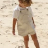 All Fenix - Mini Denim Overalls | Sand - All Fenix -MY LITTLE SHOP mini denim overalls sand 843214
